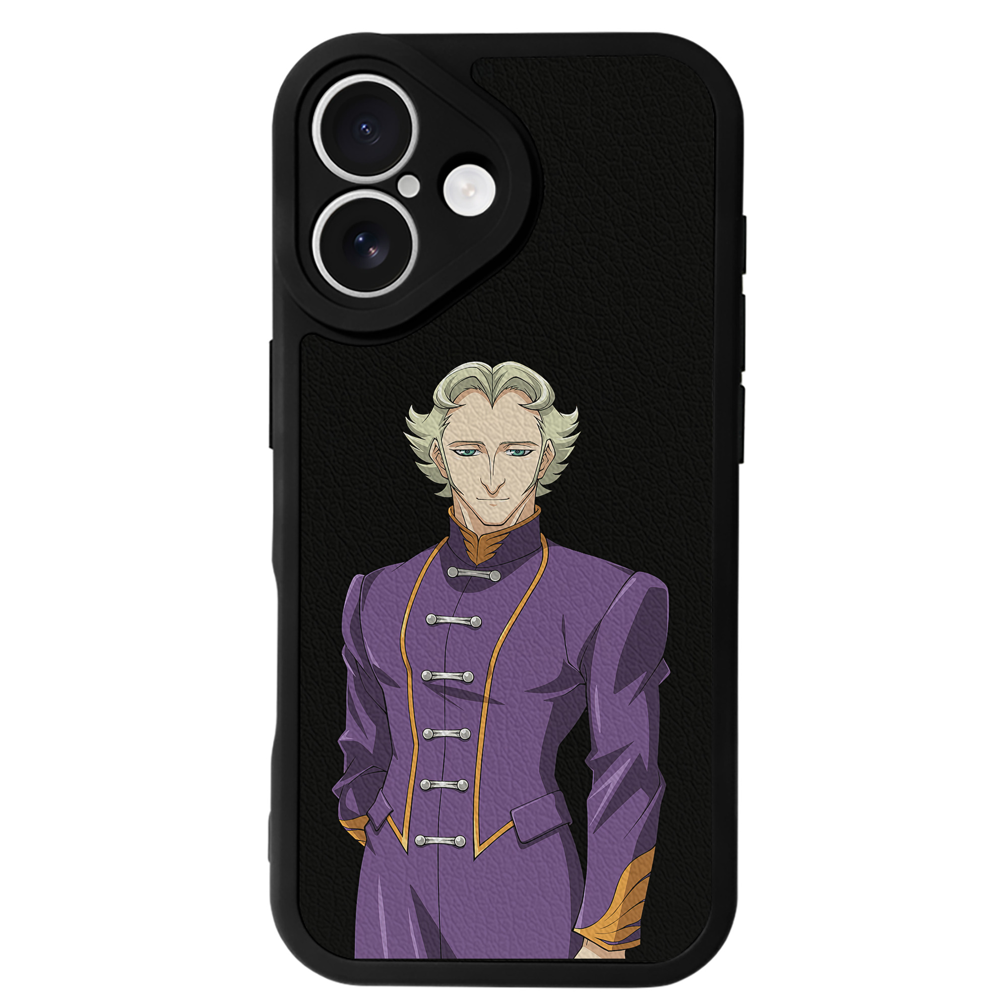 （画像用） 遊☆戯☆王 Yu-Gi-Oh! 【iPhone 16シリーズ対応】シリコンスマホケース（レザー調） 材質：シリコン